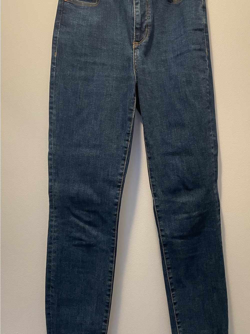 Mango Dark Blue Skinny Jeans